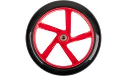 Priekšējais rezerves ritenis ar gultņiem inSPORTline Discola skrejritenim, 230 x 30 mm - Sarkans