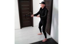 Pilates Bar w/ Resistance Bands & Door Anchor inSPORTline Ancairo