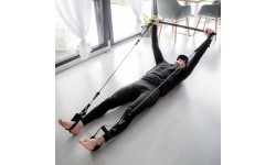 Pilates Bar w/ Resistance Bands & Door Anchor inSPORTline Ancairo