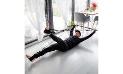 Pilates nūja ar pretestības gumijām un durvju stiprinājumu inSPORTline Ancairo