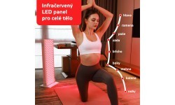 Sarkanās gaismas LED terapijas panelis inSPORTline Flabor – 120 LED