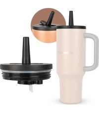Replacement Lid for Insulated Travel Mug inSPORTline Cocoanna 1,200 ml - Kávová