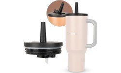 Replacement Lid for Insulated Travel Mug inSPORTline Cocoanna 1,200 ml - Kávová