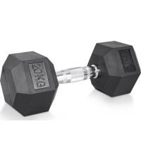 Sešstūra hantele inSPORTline Hexclusive 20 kg