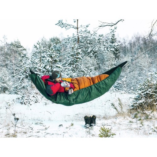 Pūku apakšsega šūpuļtīklam (zoss dūnas, Amazonas, līdz -10 °C)