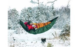 Pūku apakšsega šūpuļtīklam (zoss dūnas, Amazonas, līdz -10 °C)