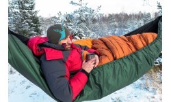 Pūku apakšsega šūpuļtīklam (zoss dūnas, Amazonas, līdz -10 °C)