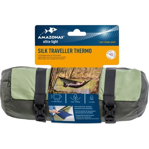 Hammock Amazonas Light Silk Traveller Thermo