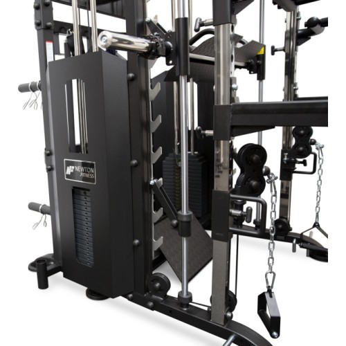 Newton Fitness Black Series BLK-5000 daudzfunkcionāls Smith trenažieris