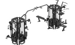 8-station Tower UpForm Uf-T004