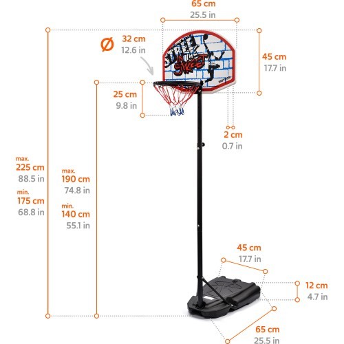 Basketball hope meteor street