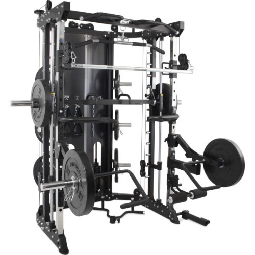 Pivot Fitness FSM-400 Functional Smith Machine Black - Full Options