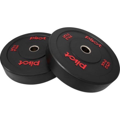 Pivot Fitness Pro Training Bumper Plates 25 kg Set