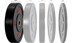 Pivot Fitness Pro Training Bumper Plates 25 kg Set