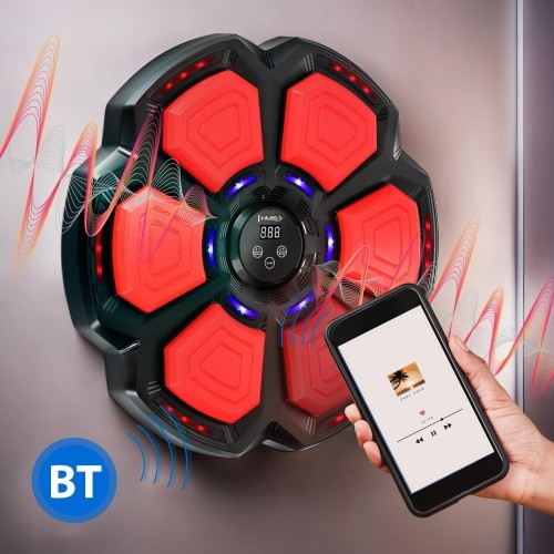 TB06 INTELLIGENT MUSIC BOXING MACHINE BLUETOOTH WITH GLOVES HMS