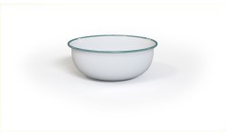  Enamel Bowl Origin Outdoors Ocean 15cm, White