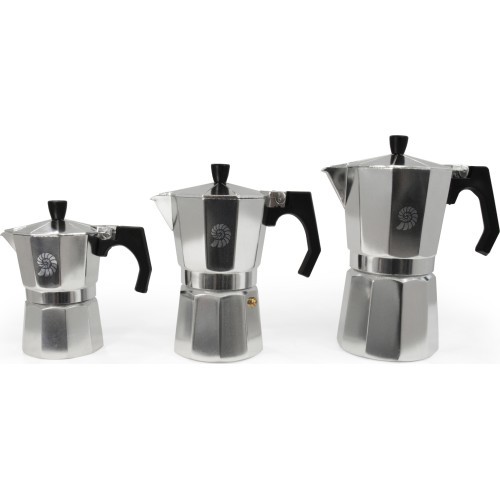 BasicNature Bellanapoli Espresso Maker, 3 Cups