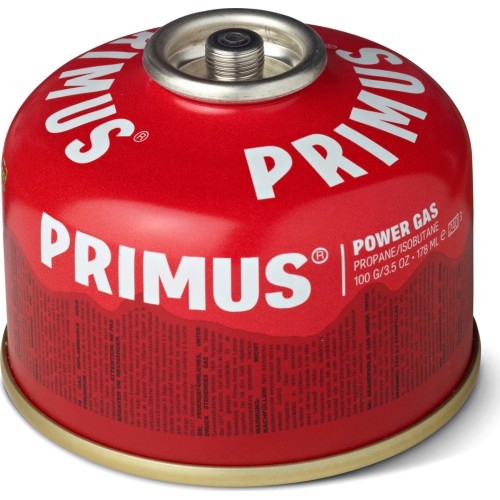 Gāzes baloniņš Primus Power Gas Self-Sealing, 100 g, sarkans