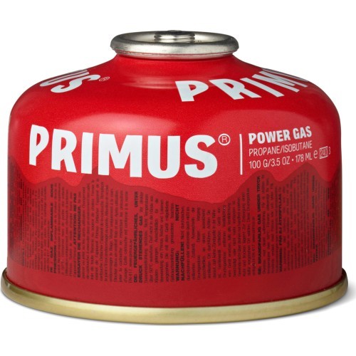 Gāzes baloniņš Primus Power Gas Self-Sealing, 100 g, sarkans