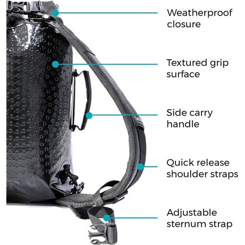 Mugursoma Scrubba Stealth Pack 3in1, 18 l