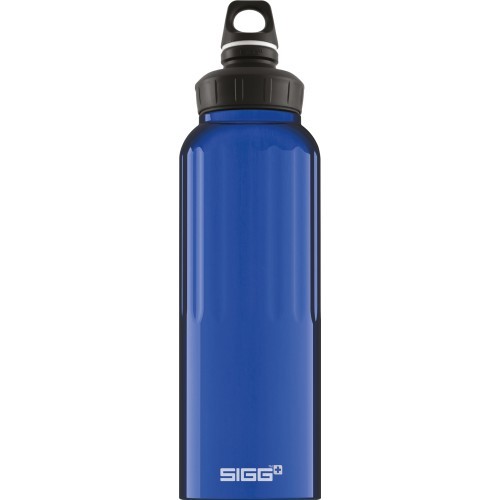 Бутылка SIGG Alu Drinking WMB 1.5L, тёмно-синяя
