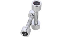CHD CHROMED DUMBBELL HMS - 2 x 2 kg