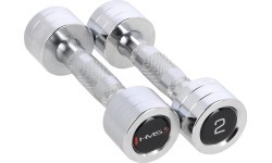 CHD CHROMED DUMBBELL HMS - 2 x 2 kg