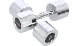 Hromēta hantele CHD HMS - 2 x 8 kg