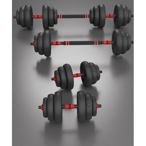 6 vienā svaru komplekts SGN120 PRO 20 kg HMS