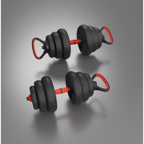 6 vienā svaru komplekts SGN120 PRO 20 kg HMS