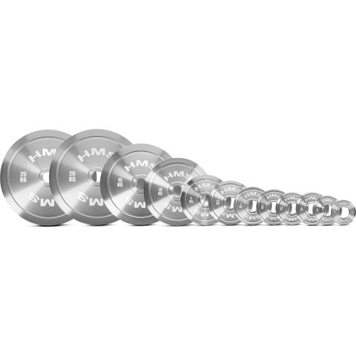 TOS kalibrēts tērauda olimpiskais disks HMS - 0.5kg