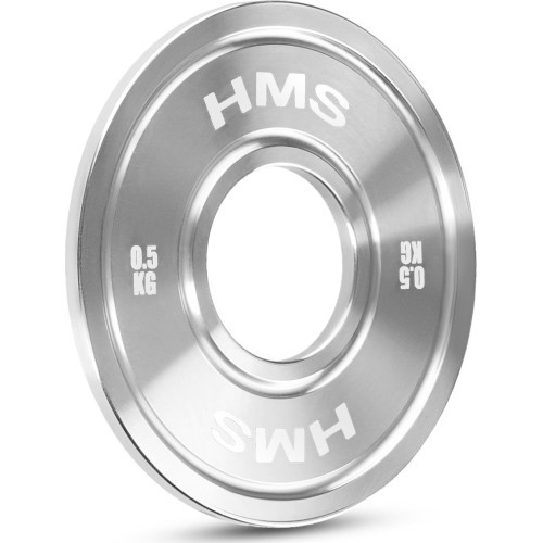 TOS CALIBRATED STEEL OLYMPIC PLATE HMS - 0.5kg