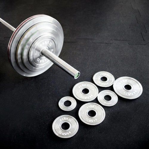 TOS kalibrēts tērauda olimpiskais disks HMS - 0.5kg