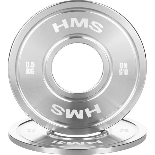 TOS kalibrēts tērauda olimpiskais disks HMS - 0.5kg