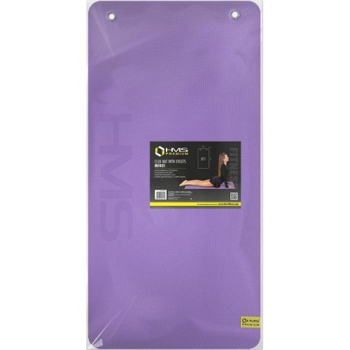 Fitnesa paklājiņš MFK01 violeti melns
