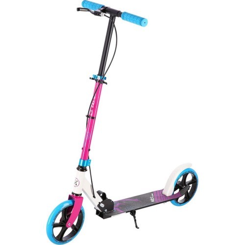 Бело-розовый самокат NILS EXTREME HM0107