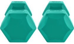 Set of hexagonal dumbbells 2x5 kg Spokey MONSTER