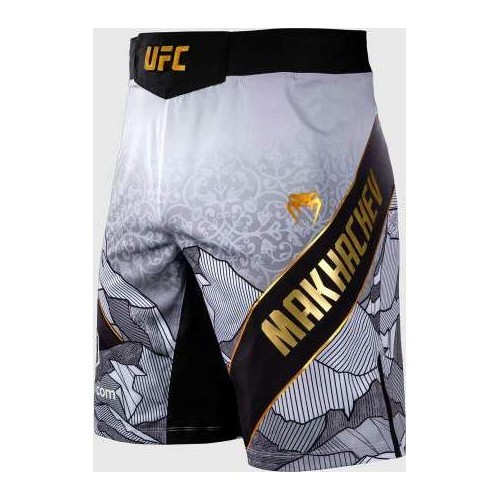 Vīriešu UFC Unrivaled by Venum Islam Makhachev Long Fit cīņas šorti, balti