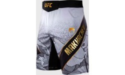 Мужские бойцовские шорты UFC Unrivaled by Venum Islam Makhachev Long Fit, белые