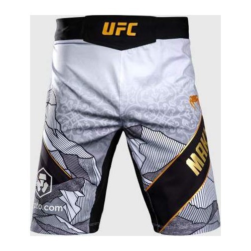 Мужские бойцовские шорты UFC Unrivaled by Venum Islam Makhachev Long Fit, белые