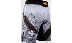 Vīriešu UFC Unrivaled by Venum Islam Makhachev Long Fit cīņas šorti, balti