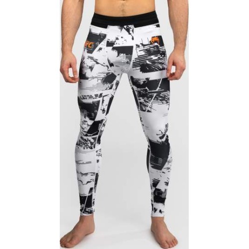 Vīriešu kompresijas legingi UFC Zenith by Venum White Authentic Fight Week Performance