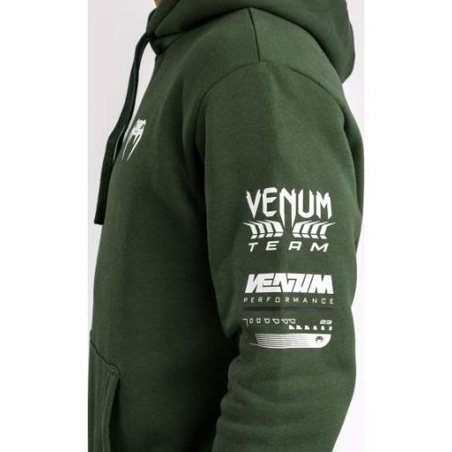 Venum Motorsport jaka ar kapuci, tumši zaļa