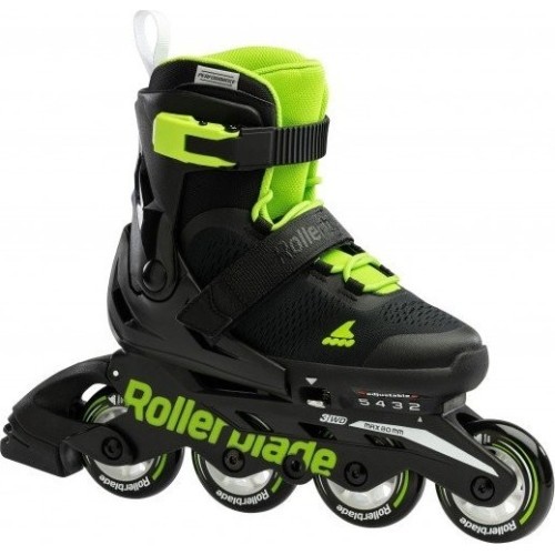 Ролики Rollerblade Microblade, зелёные/чёрные