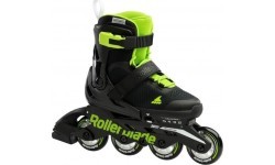 Skrituļslidas Rollerblade Microblade, zaļas/melnas