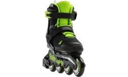 Rollerblade Microblade inline skates, green/black