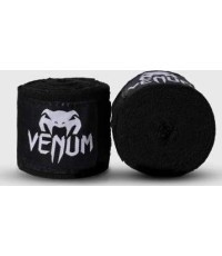 Boksa roku bandāžas Venum Kontact Original, 4 m, melnas
