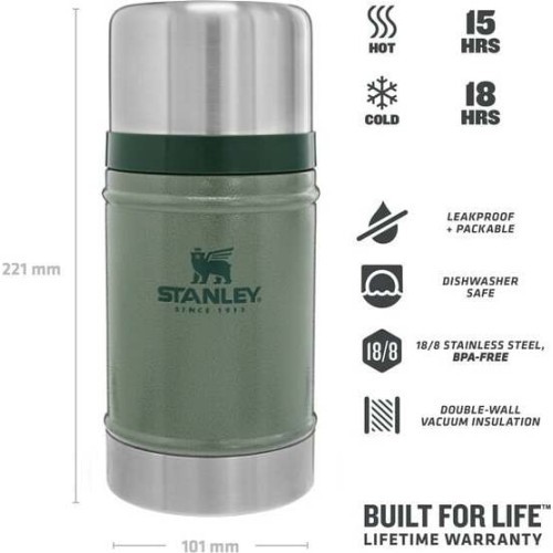 Pārtikas termoss Stanley Classic, 0,7 l