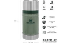 Pārtikas termoss Stanley Classic, 0,7 l