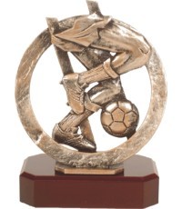 Statuete BEL295 Futbols - 20cm - Bronza